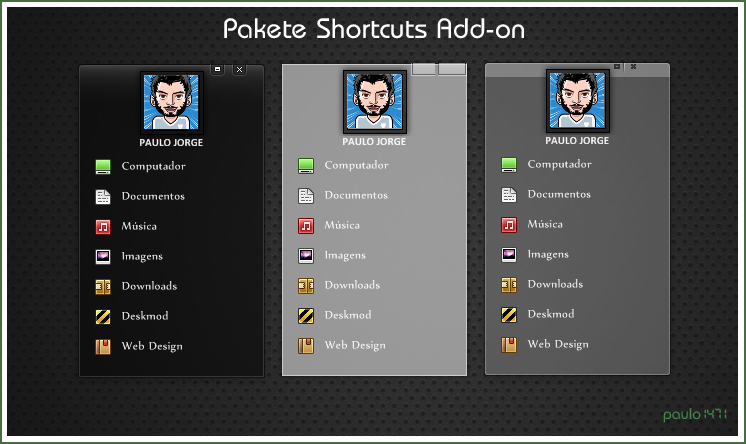 Pakete Shortcuts Add-on