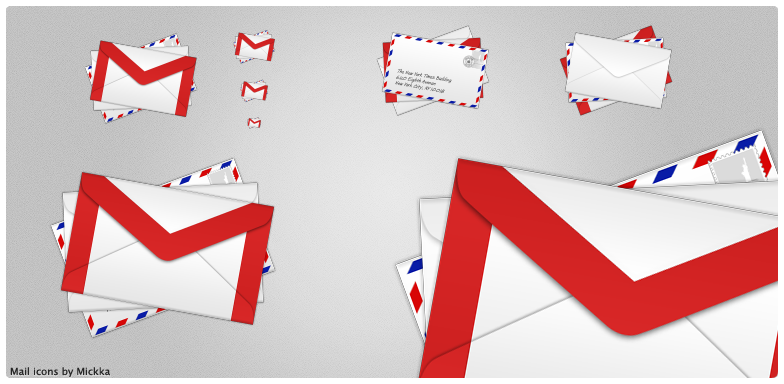 Mail icons