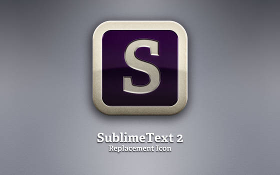 SublimeText 2 Replacement Icon