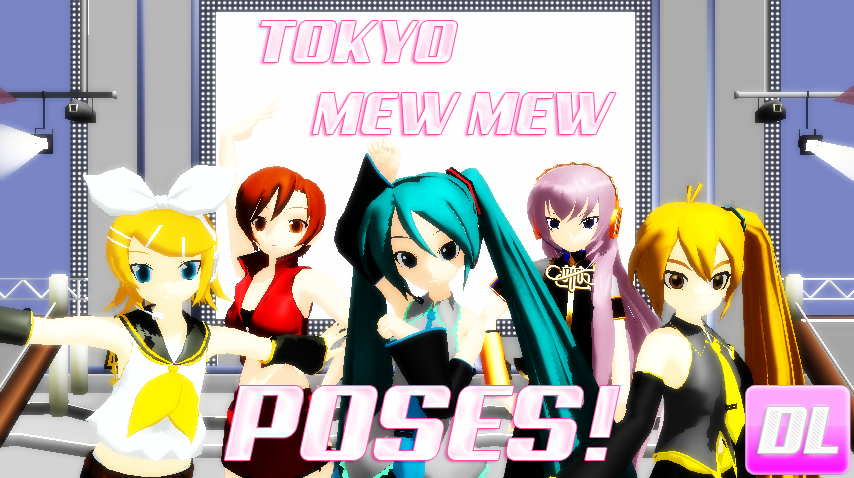 Tokyo Mew Mew Poses