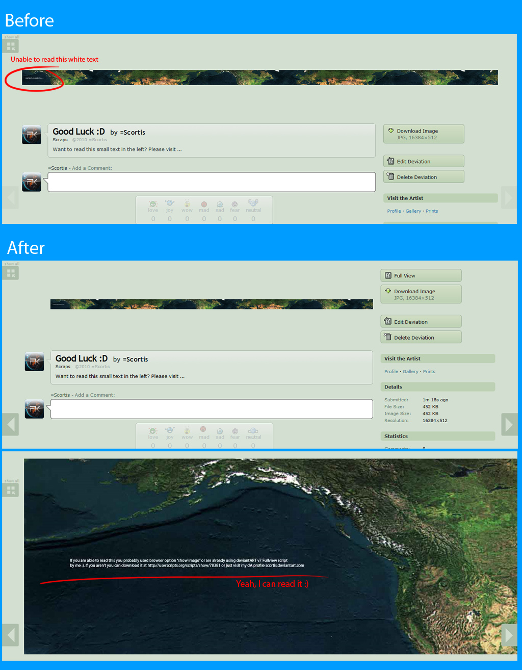 DeviantART v7 fullview fix