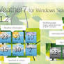 Weather7 v1.2 - Windows gadget