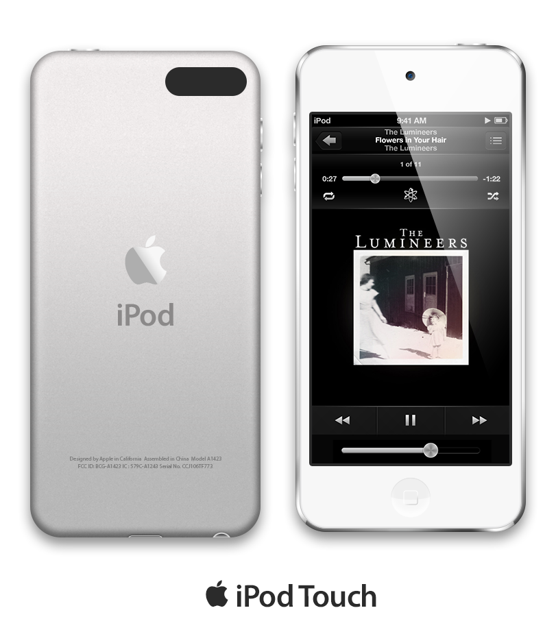 iPod Touch 5 16GB Model PSD Template by 987741ful on DeviantArt