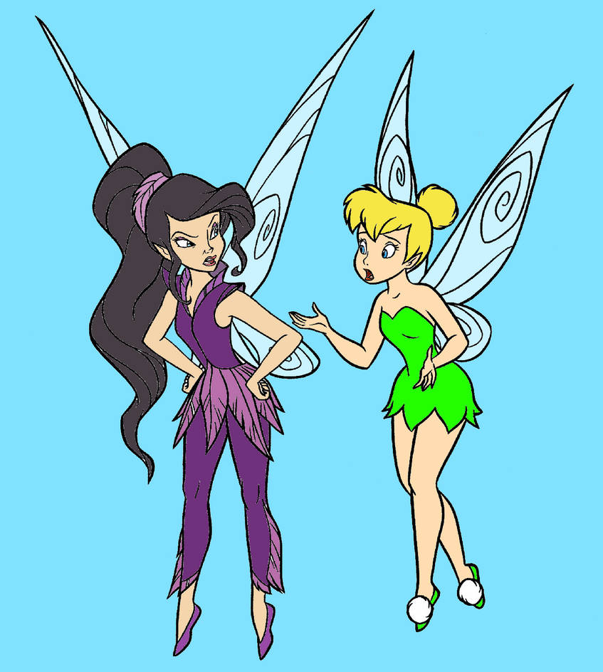 Tink and Vidia by Takostu64 on DeviantArt