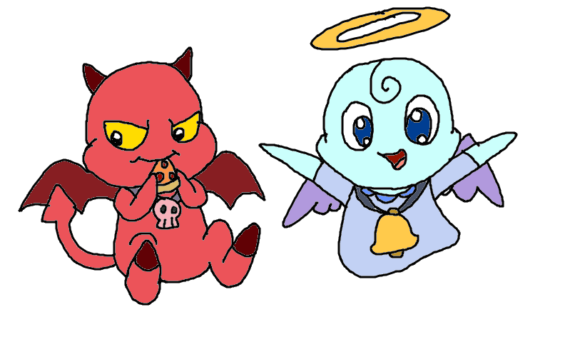 Some Angel and Demon by Takostu64 on DeviantArt