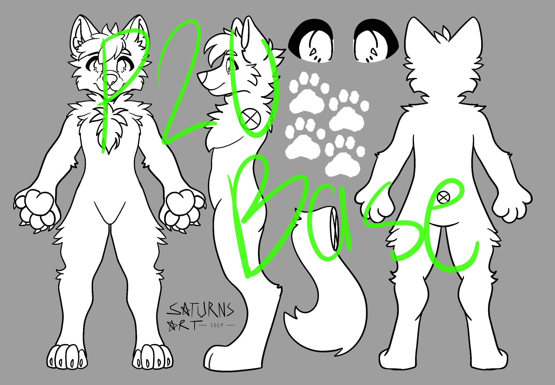 P2U reference sheet base by Satvrns-art on DeviantArt