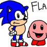 Sonic meets Kirby