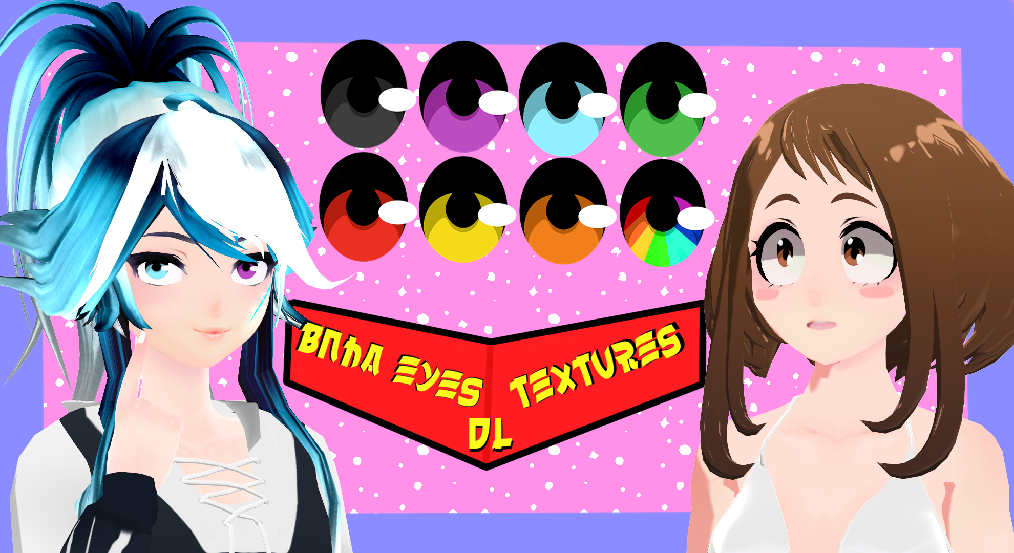 [MMD]BNHA Eyes Textures+Dl by BrokenRose06 on DeviantArt