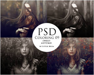 PSD Coloring 09 ~ Sweet Autumn