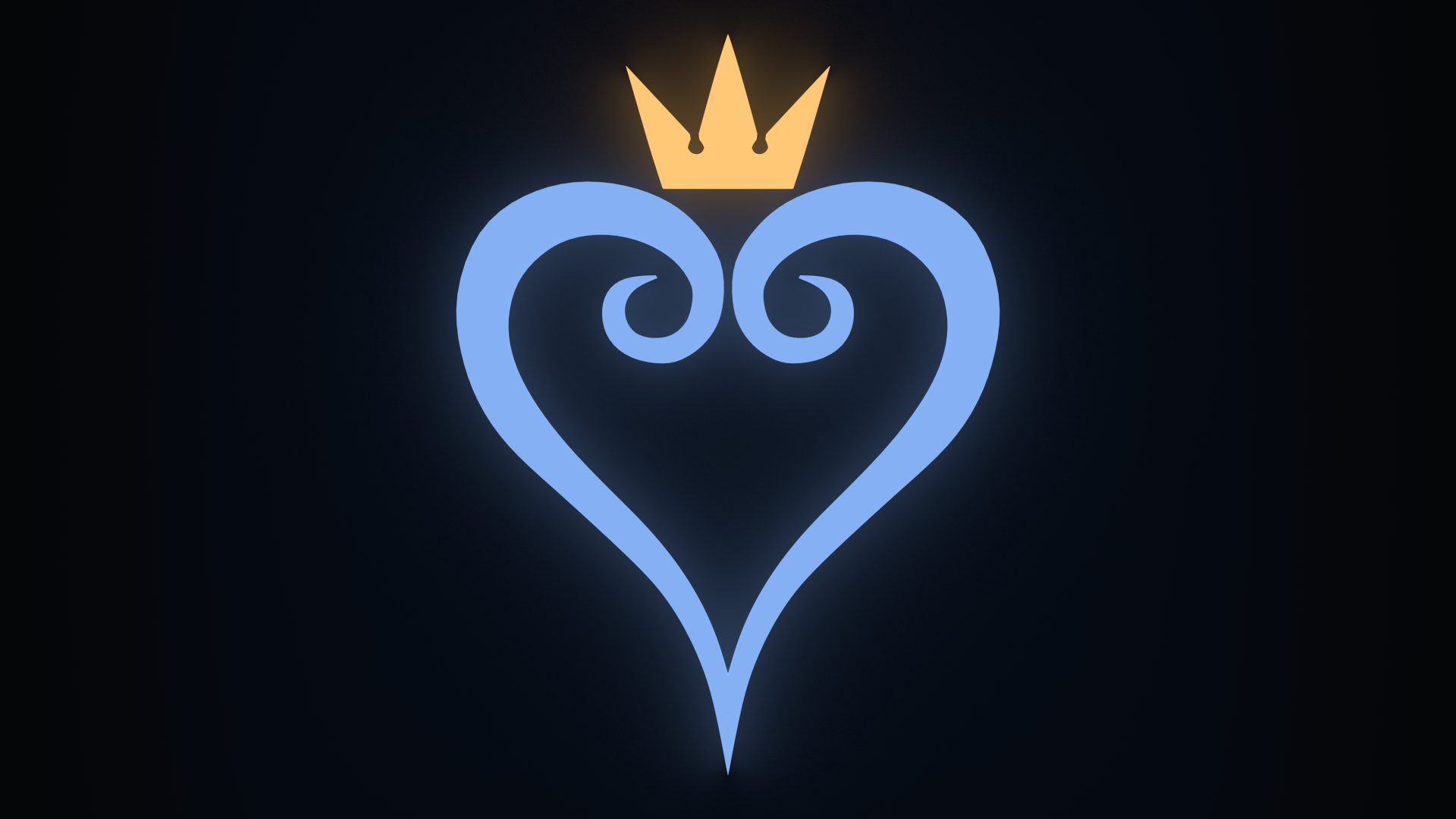 Kingdom Hearts - Logo Wallpaper