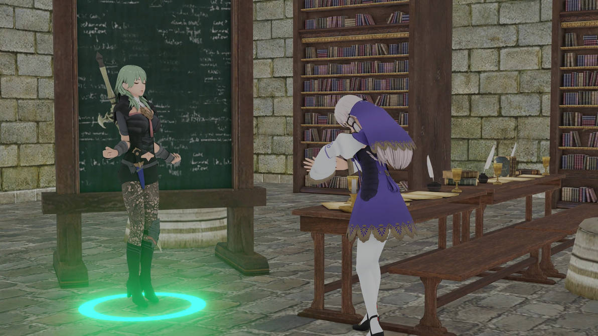 [VIDEO] Lysithea tests a shrinking spell by LightSwitchClash on DeviantArt