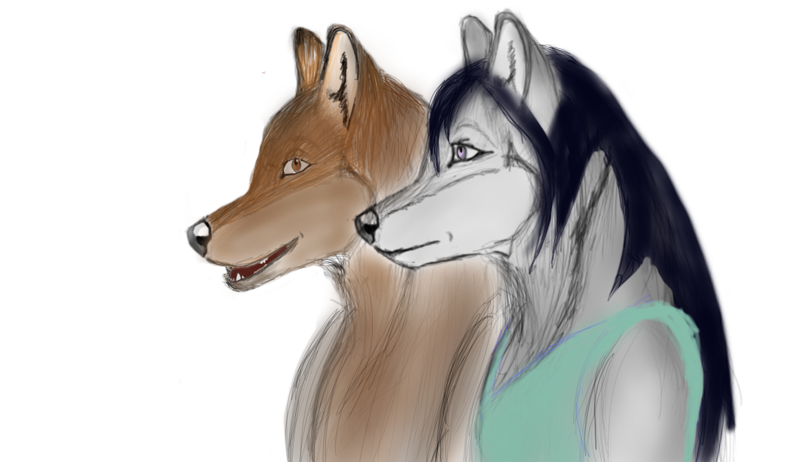 Anthro wolf by churrosgurl45 on DeviantArt