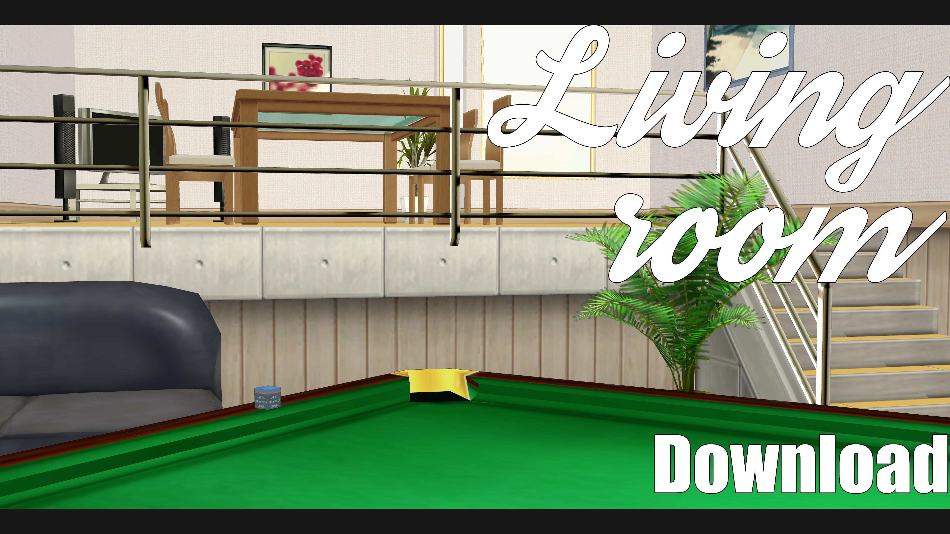 |MMD|Living Room Download