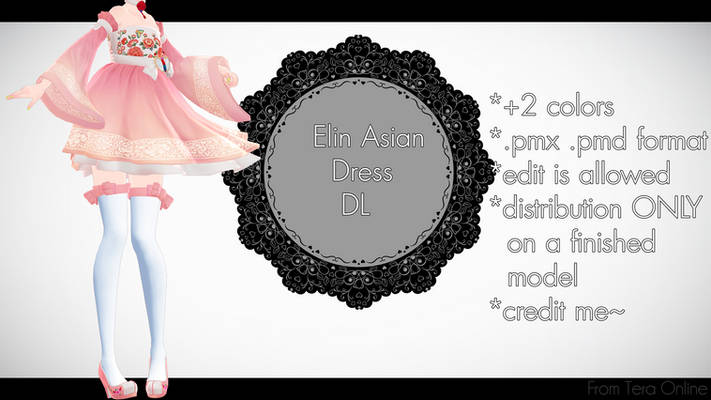 |MMD| Elin Asian Dress Download