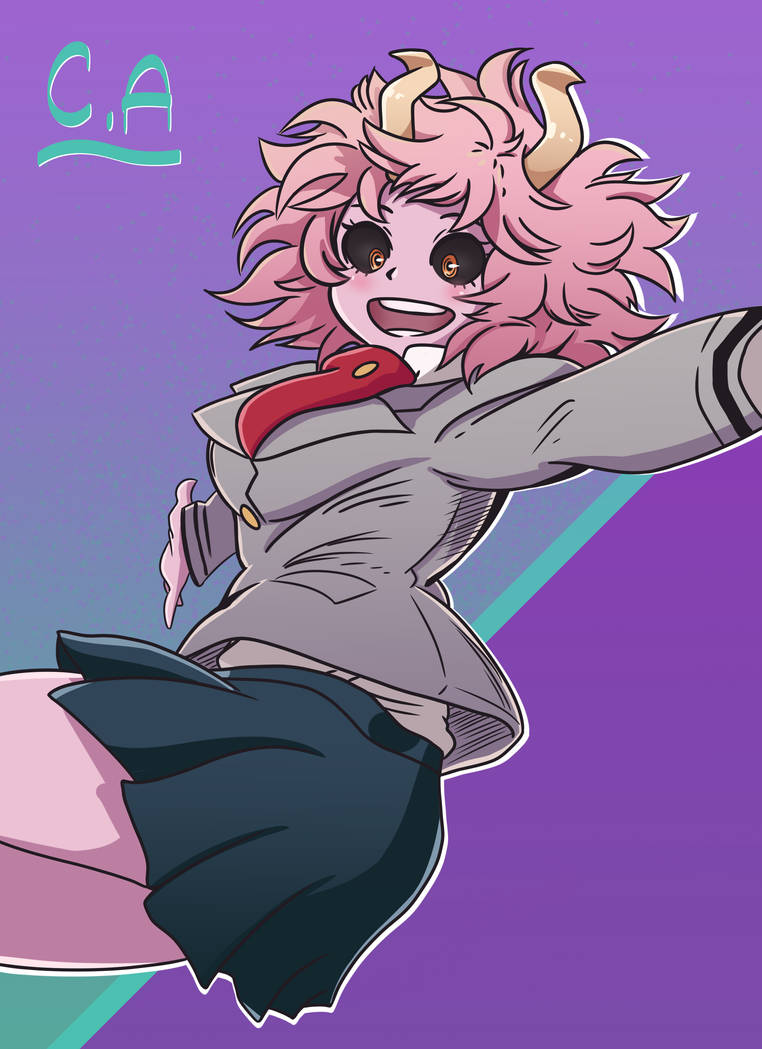 Ashido Mina by Calsarts on DeviantArt