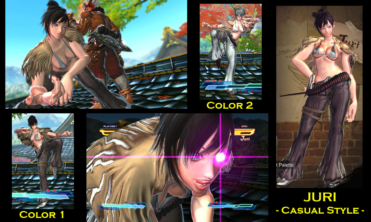 SFxT Mod: Juri - Casual Style