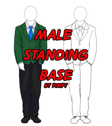 TMNTU Male Standing template