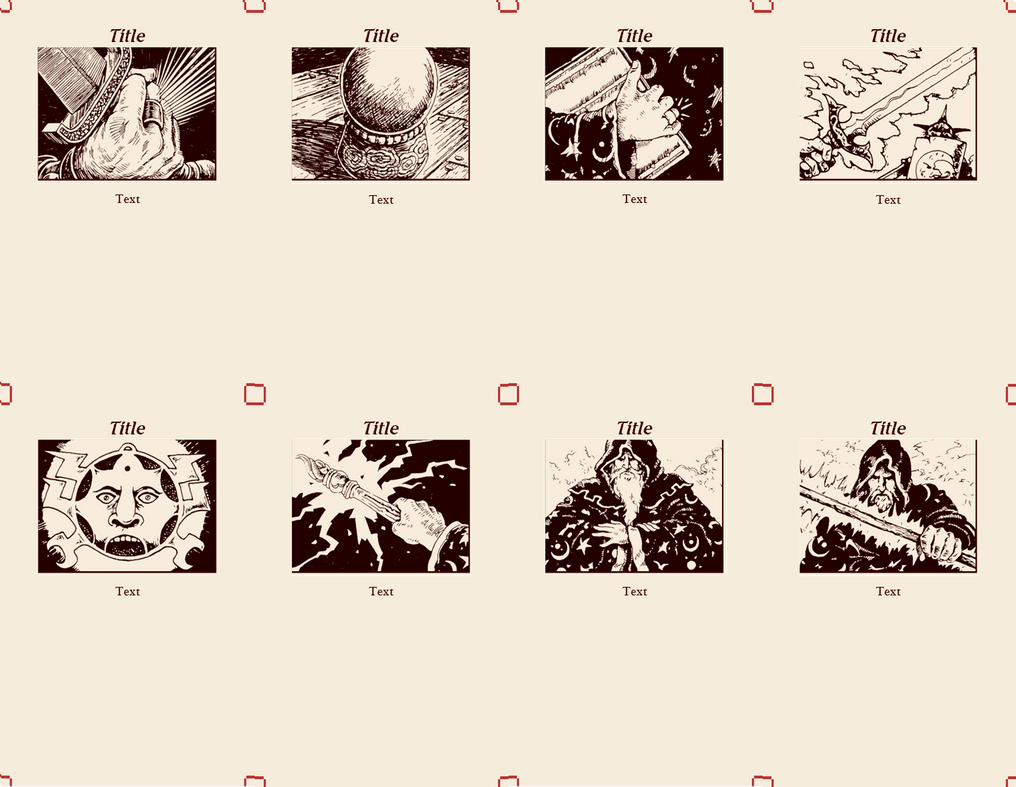 HeroQuest translator template for all artifacts by Odanan on DeviantArt HeroQuest translator template for all artifacts by Odanan on DeviantArt