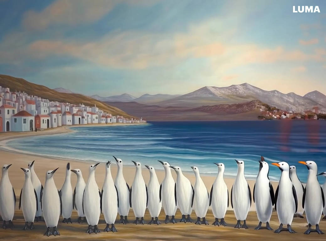 Novice penguins swaying, Lumo by jkjacobus on DeviantArt