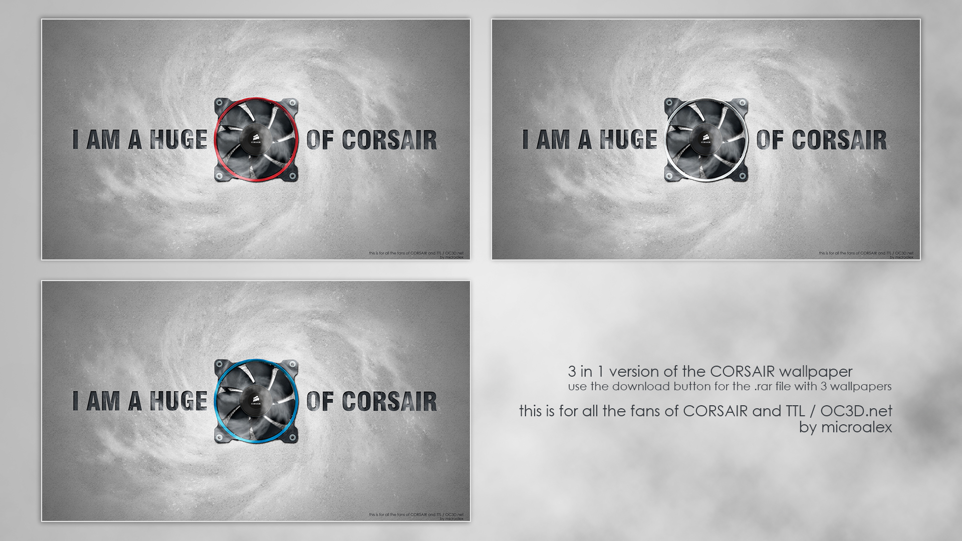 I Am A Huge Fan Of Corsair 3 in 1 by MicroAlex