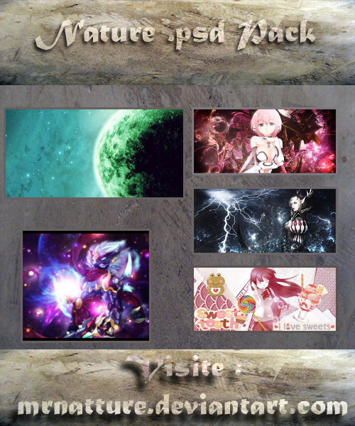Nature Psd Pack by MrNatture on DeviantArt