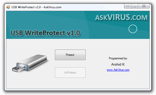 USB WriteProtect v1.0