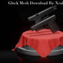 3D/MMD Glock Gun Mesh Download