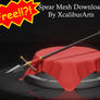 Free 3D/MMD Spear Mesh Download