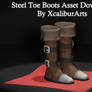 3D/MMD Steel Toe Boots Asset Download