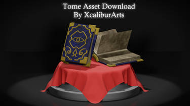 3D/MMD Tome Asset Download