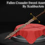 3D/MMD Fallen Crusader Sword Asset Download