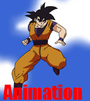 Goku Flying - Animation