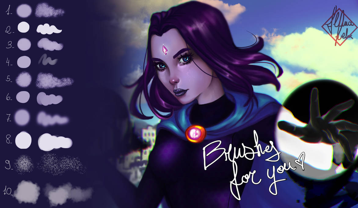Brushes gifts by alexiafelix on DeviantArt