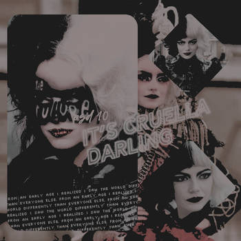 It's Cruella Darling PSD #10