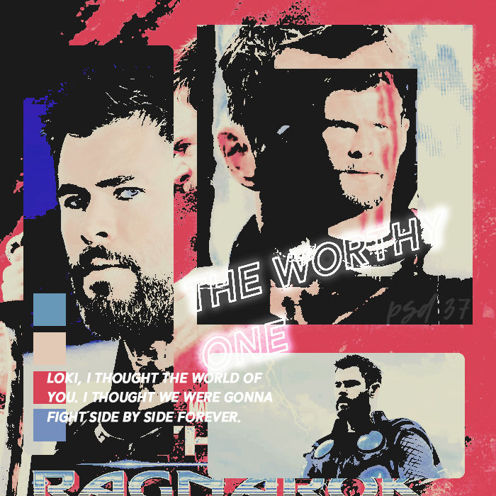 The Worthy One PSD # 37 by mrsstarkdanvers on DeviantArt