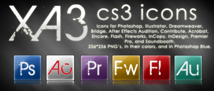 XA3 CS3 Icons