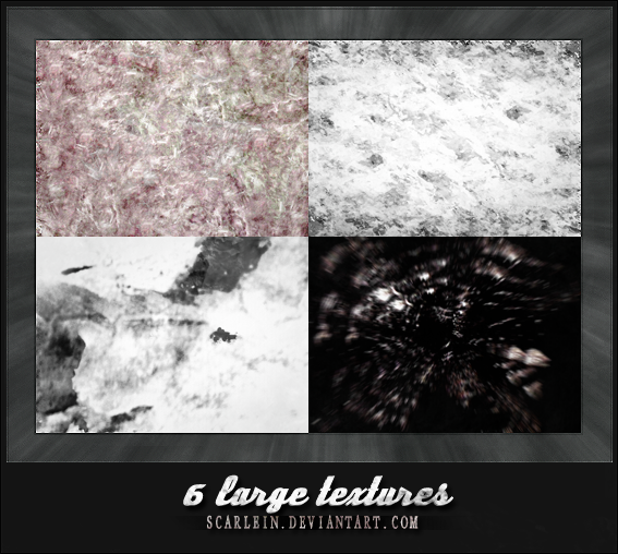 6 large textures