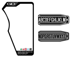 Ex-Aid - Drago Knight Hunter Gashat Label Template