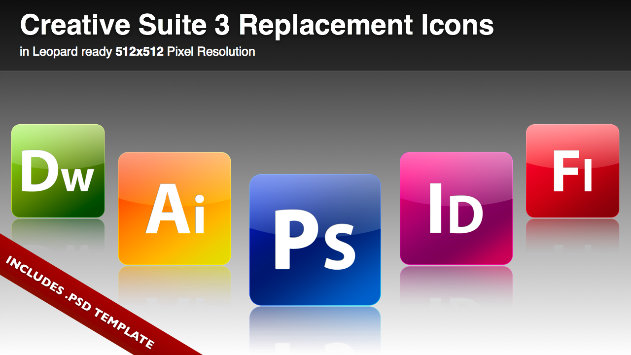 CS 3 Replacement Icons