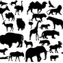 41 Animal Vector Silhouettes