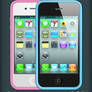 iPhone4 Vector PSD with Bumper