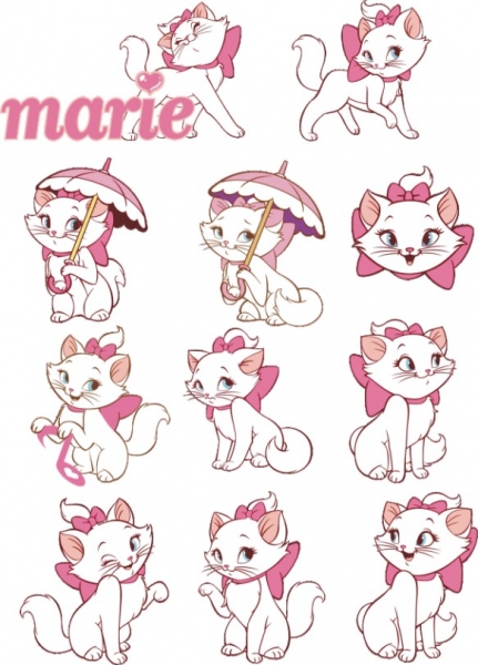 Icon e Png Gata Marie 2 by nessalldtutoriais on DeviantArt