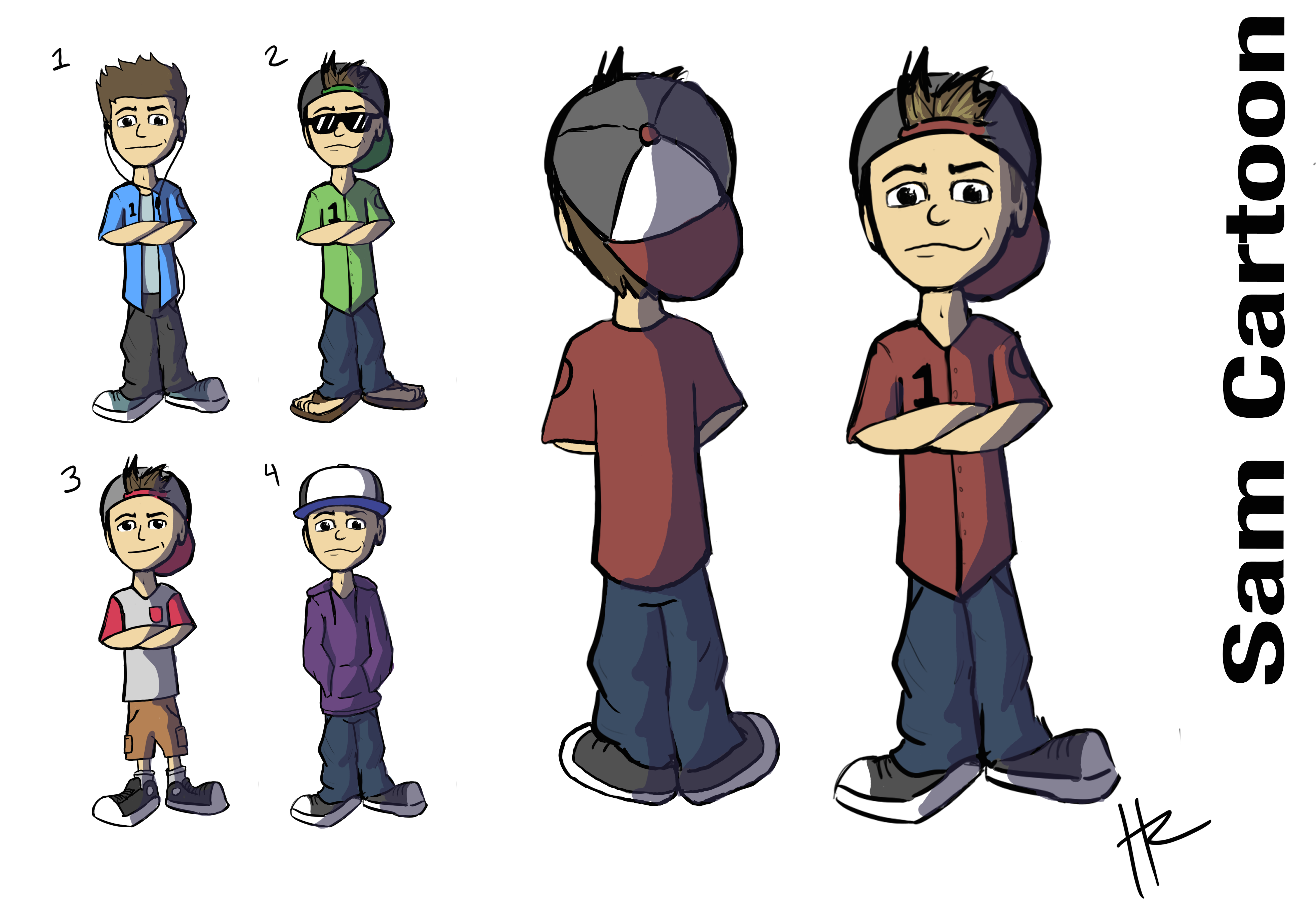 Sam Character Sheet by TannerRice on DeviantArt