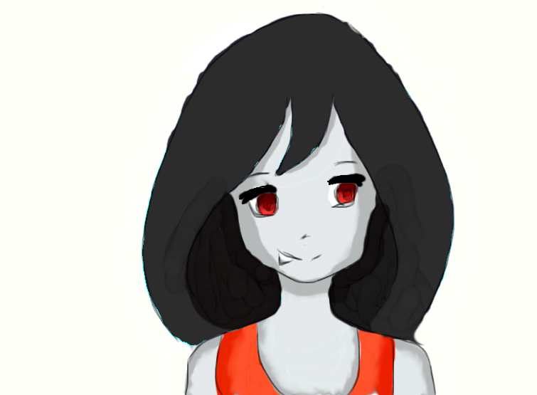 Marceline S Short Hair By Flamexfinn4ever On Deviantart