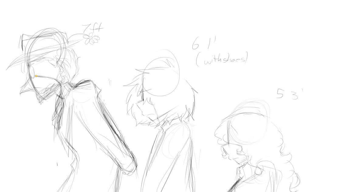 Height differences by CrummyJuncture on DeviantArt