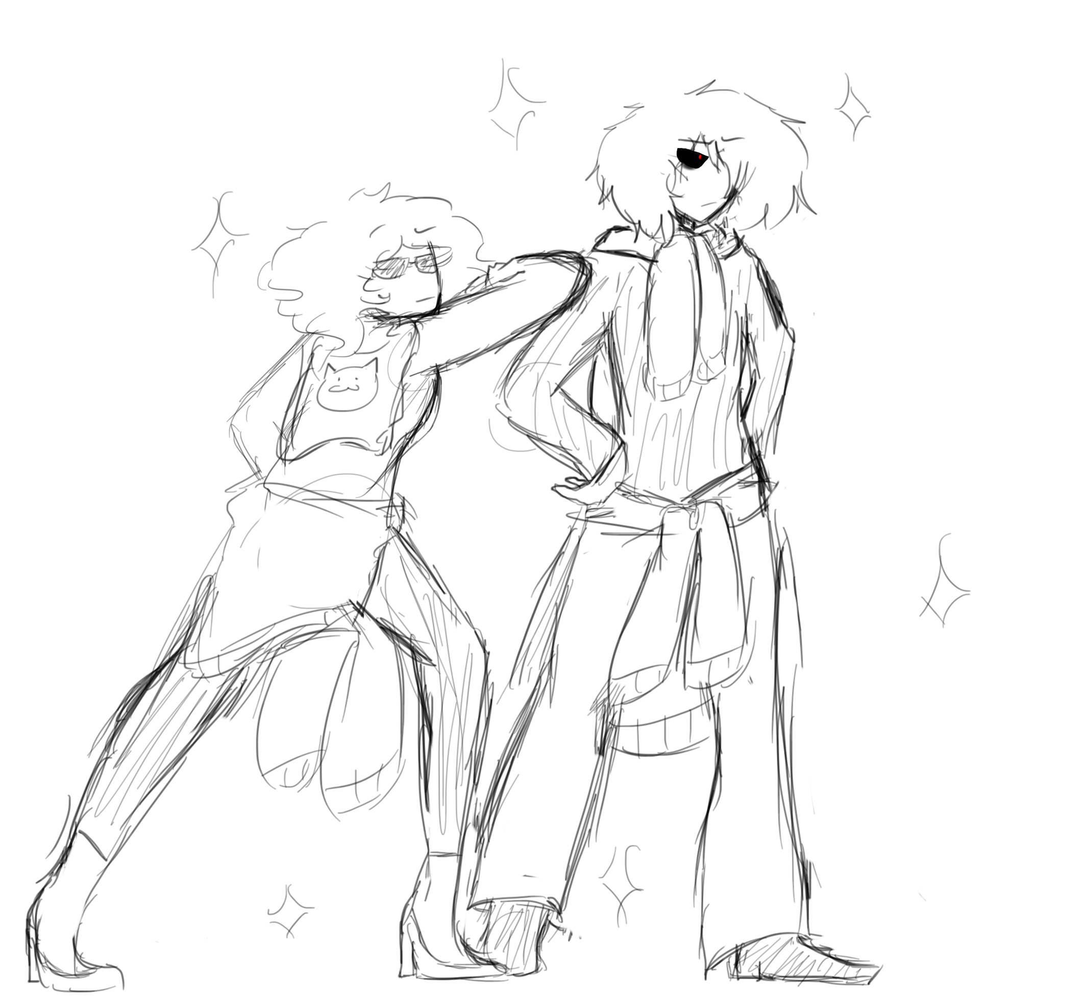 Otp pose challenge part 1 by CrummyJuncture on DeviantArt