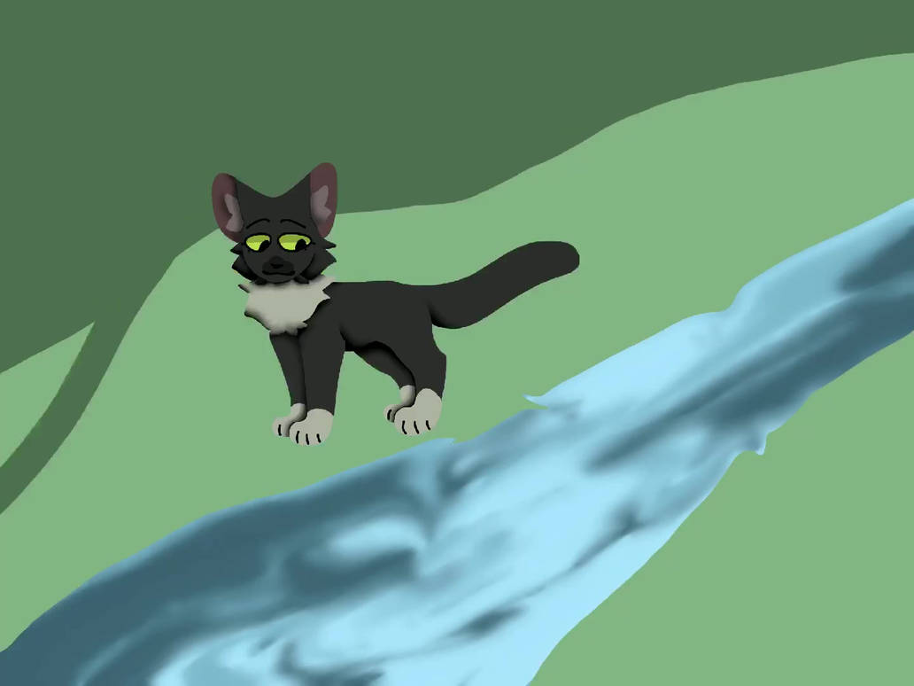 Down By The Forest Stream Speedpaint by RavenCatzz on DeviantArt
