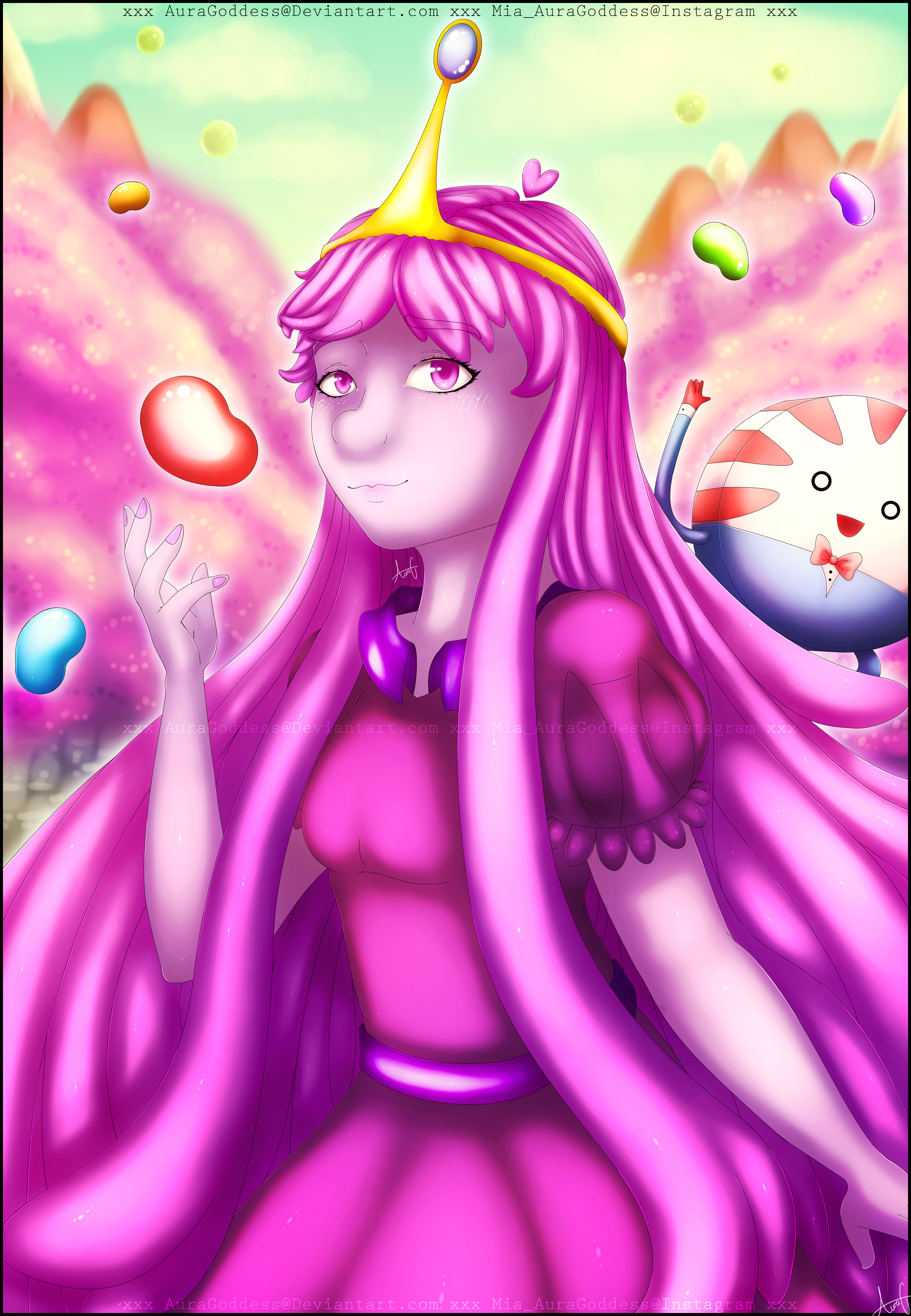 Princess Bubblegum - Adventure time by AuraGoddess on DeviantArt