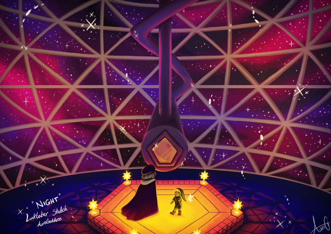 Linktober 2021 Day 12 - Night by AuraGoddess on DeviantArt
