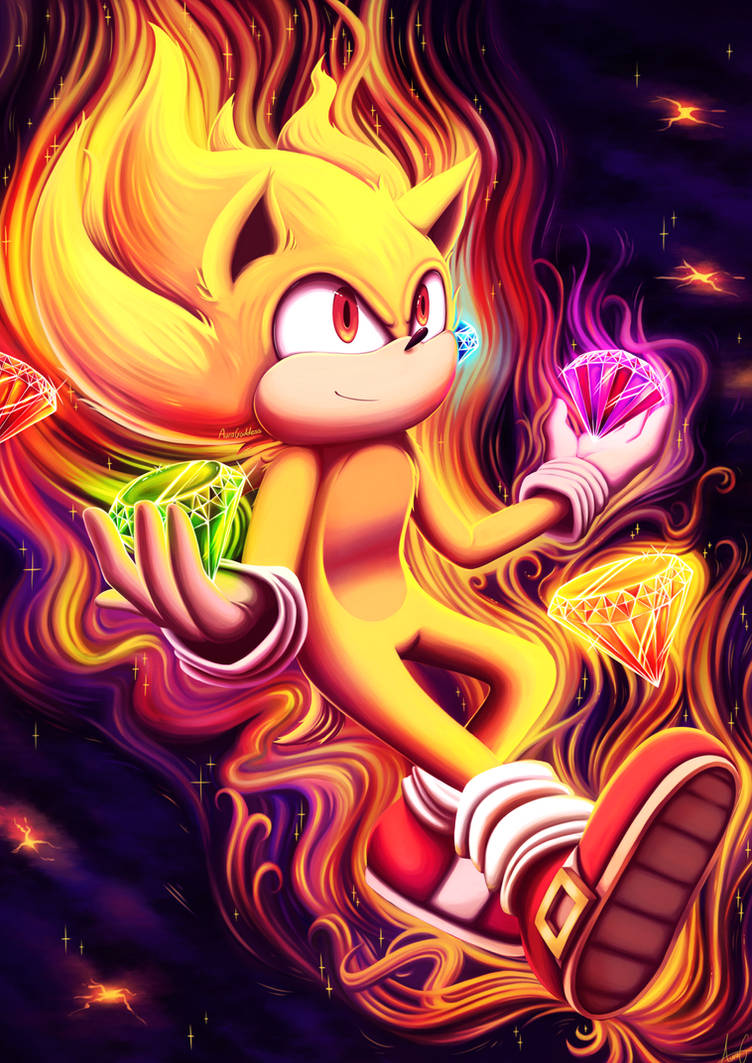 Super Sonic - Sonic fanart - Frontiers